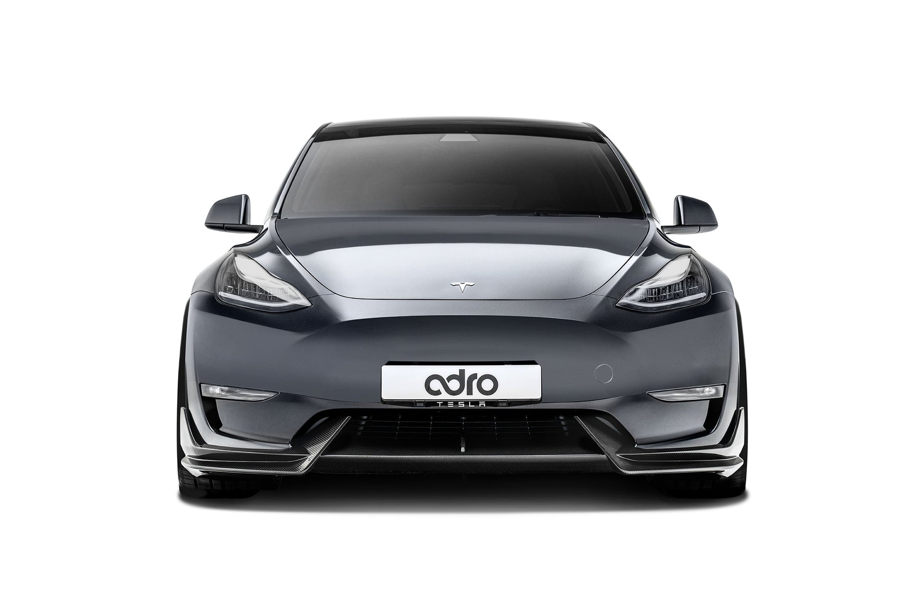 Adro Tesla Model Y Premium Prepeg Carbon Fiber Front Lip