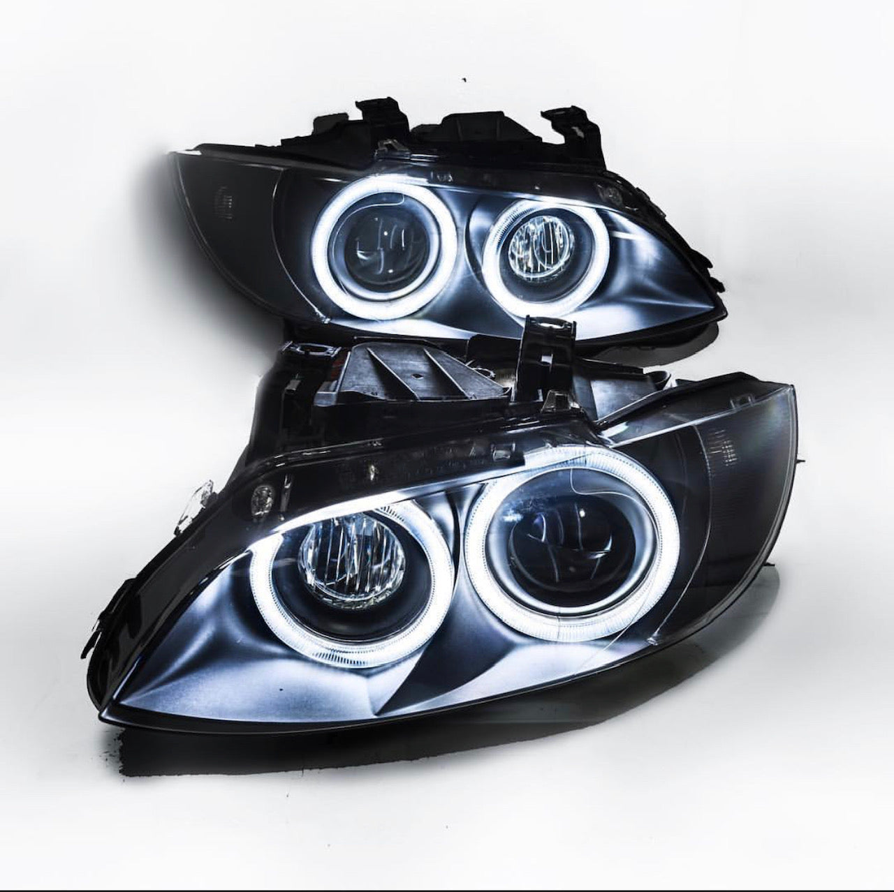PRE-BUILT E9X M3 (E90, E92, E93) & 3 Series Pre-lci Coupe & Convertible (E92, E93) Round Ring Headlights