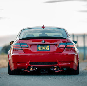 E92 Black Line LCI style taillights (fits both pre-LCI and LCI)