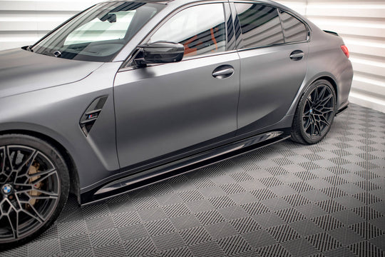 Side Skirts Diffusers V.1 BMW M3 G80