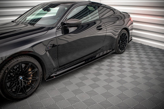 Side Skirts Diffusers V.1 BMW M4 G82