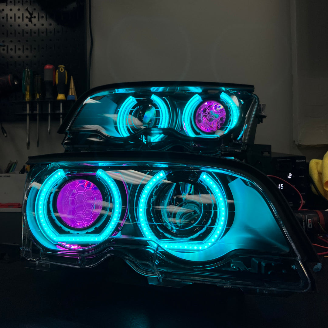 E46 M3 & E46 Coupe (200103) DTM Retrofit Xenon Headlights Bayoptiks