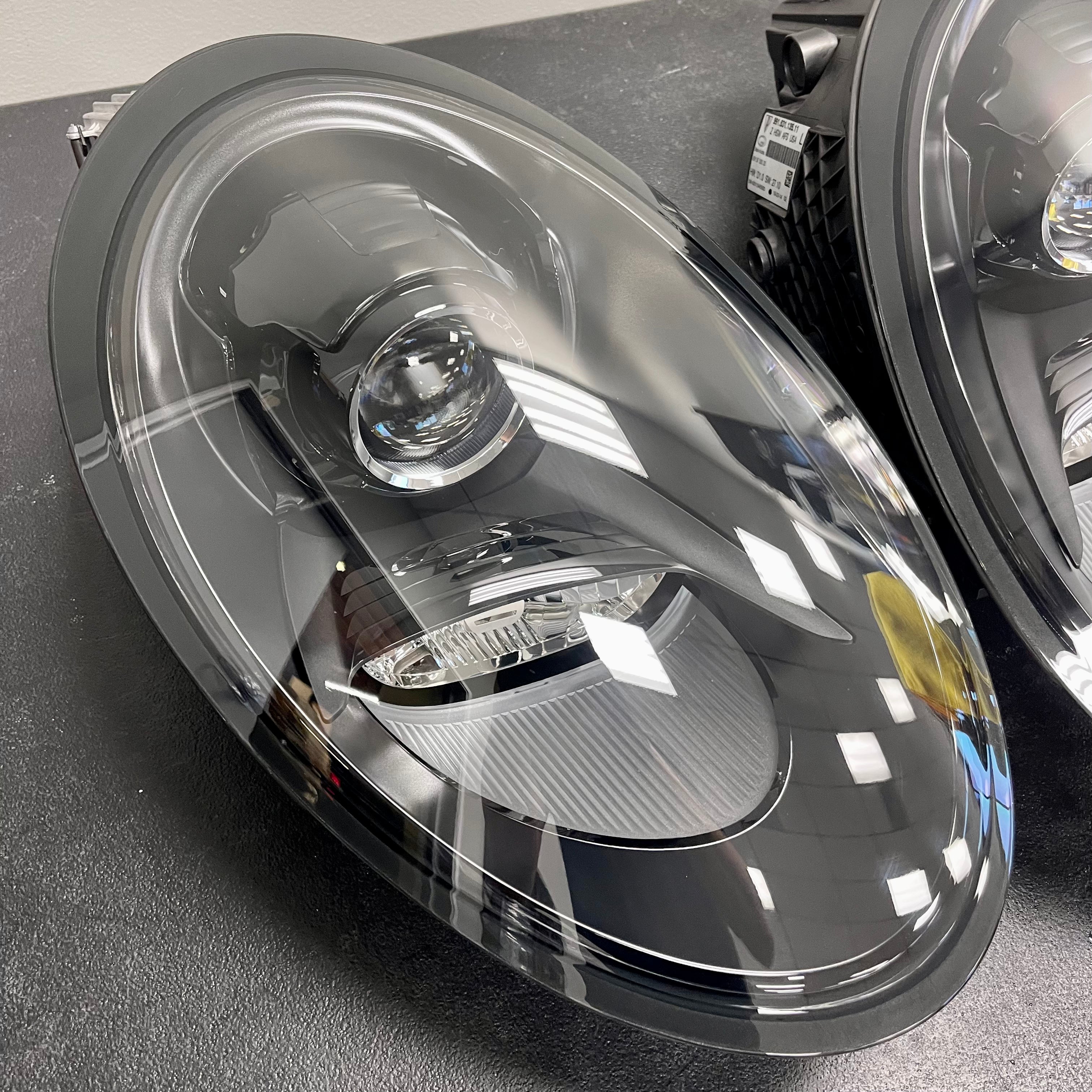 991.1 Porsche Carrera Turbo GT3 GT3RS Xenon Headlight Blackout Package (2012 - 2016)