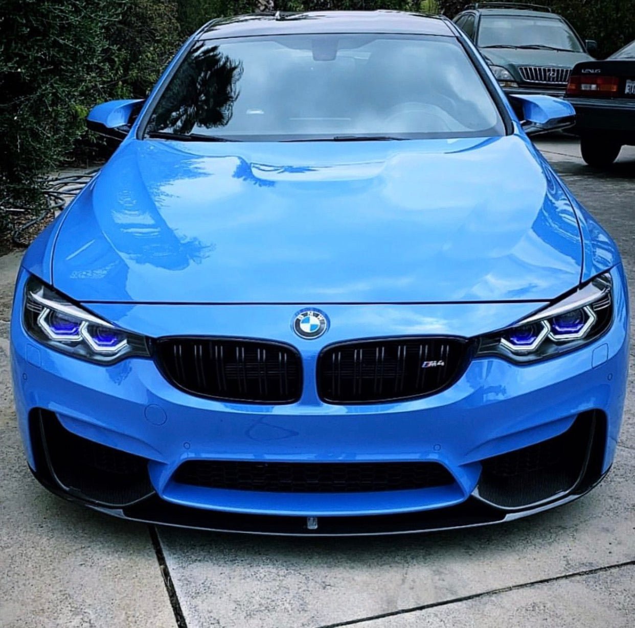 PRE-BUILT F8x M3/M4 and F32 Coupe Vision Concept Blue Half X Retrofit (2015 - 2017 Xenon Headlights only)
