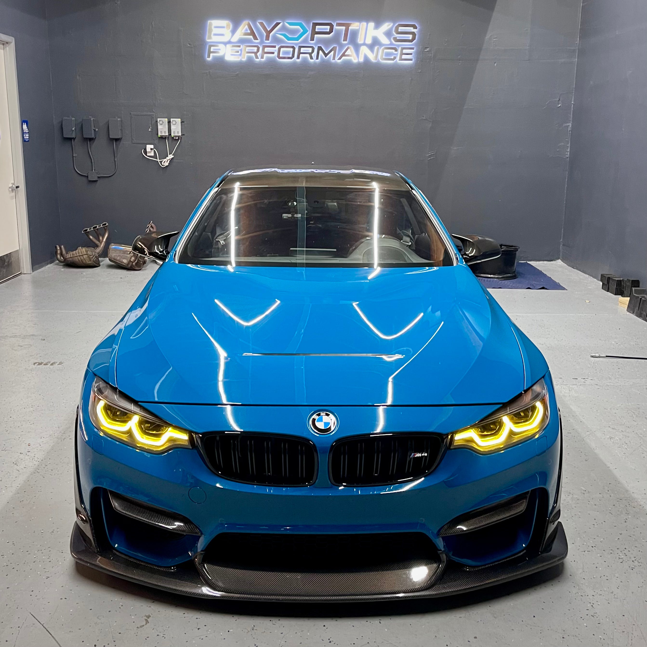 F 82 Custom CSL YELLOW DRL UPGRADE for F8X F80 M3 & F82 M4 (2018-20 LED) – Bayoptiks