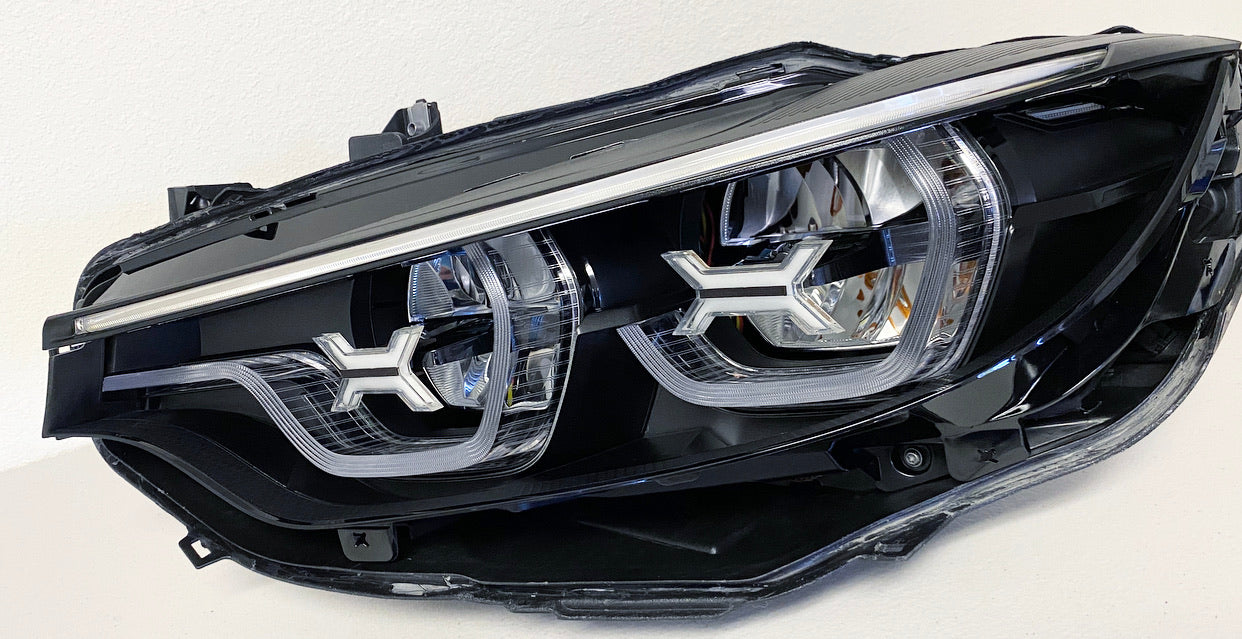 F8X F80 M3 F82 M4 & F32 4 Series LED eyebrow, Blackout and Concept X Upgrade Package (2018 - 2020 LED LCI2 Icon ONLY)