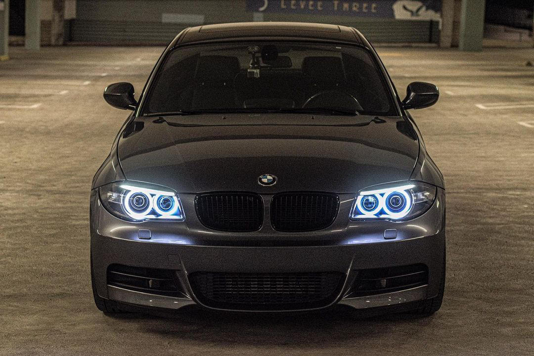 E82 E88 LCI 1 Series Round Ring Retrofit (2011 - 2013 Xenon headlights only)