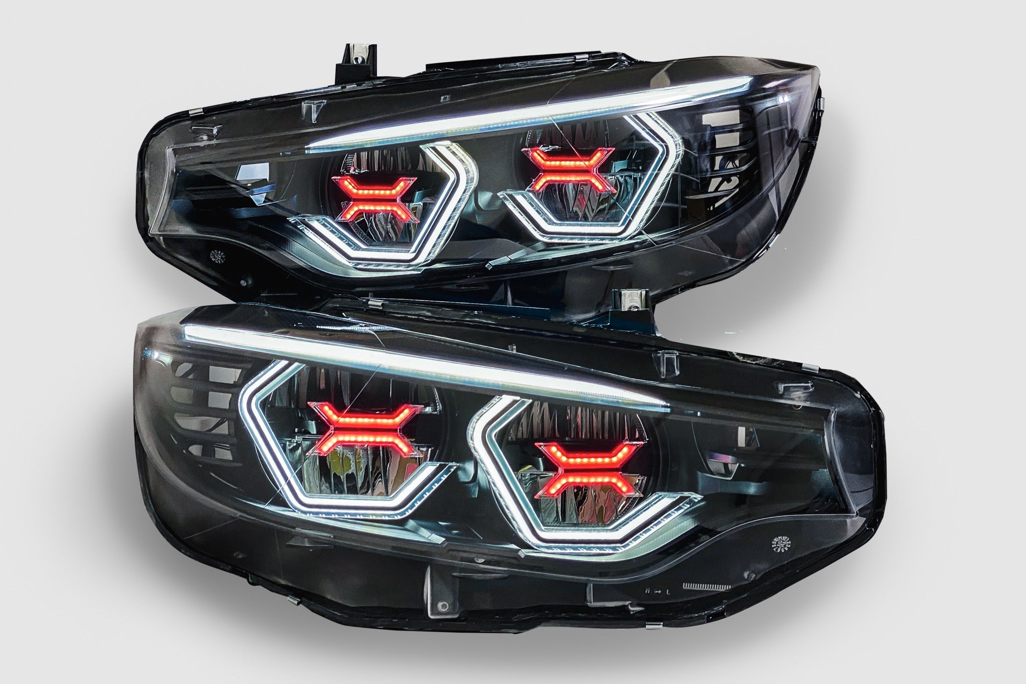 M3 M4Vision Concept Headlights With Red Concept X