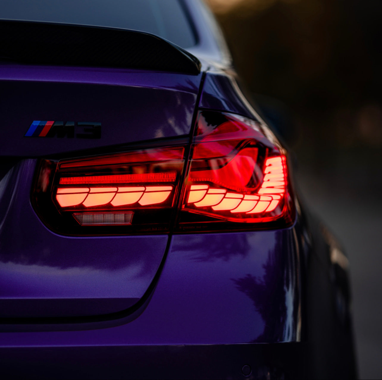 F80 M3 & F30 3 Series Sequential OLED GTS Style Taillights (2012 - 2018)