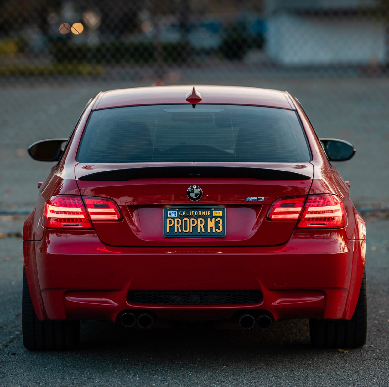 E92 Red LCI style taillights (fits both pre-LCI and LCI) *IN STOCK & FREE U.S. SHIPPING*
