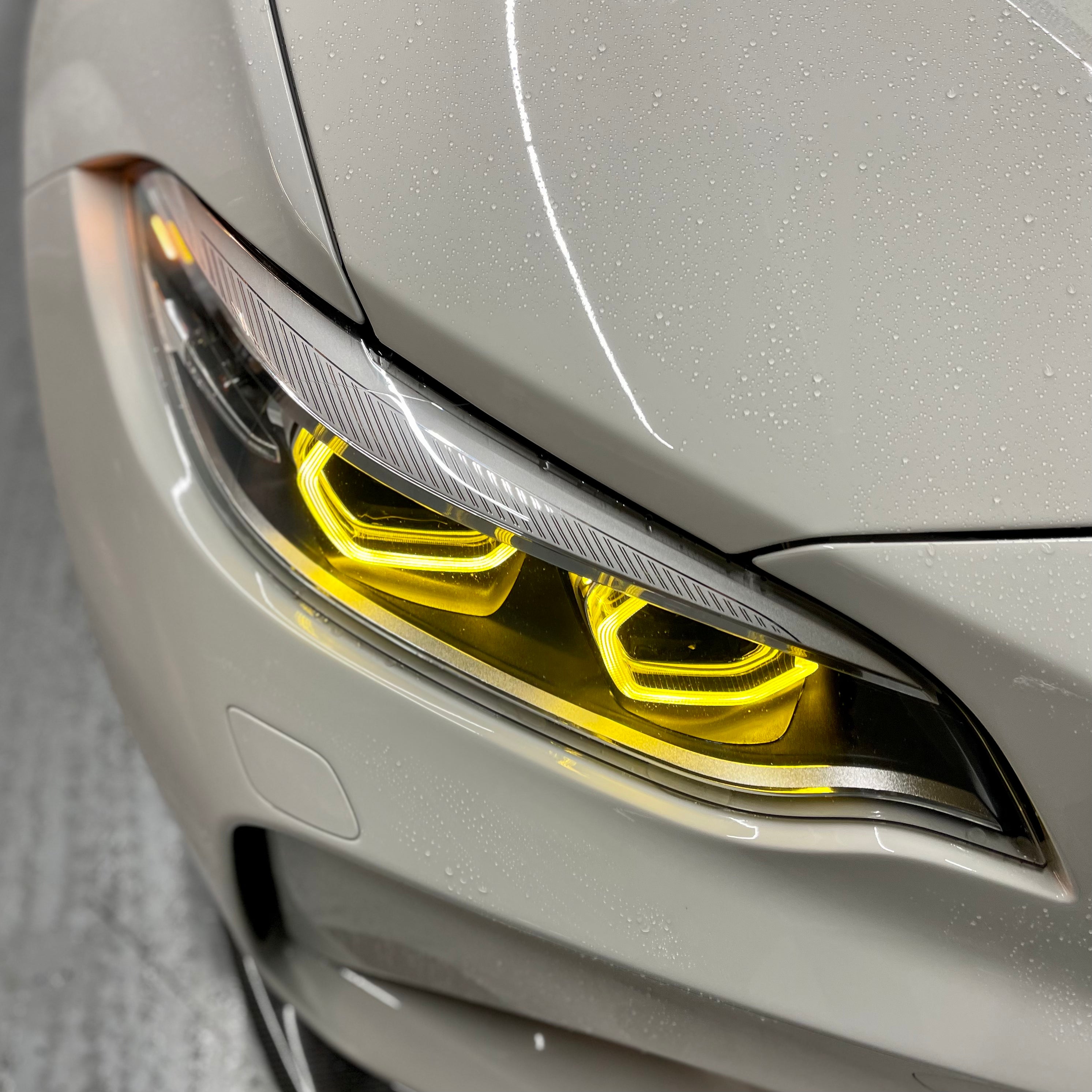 F87 M2 F22 2 Series Dual Color CSL Yellow/White Headlight DRL Module Upgrade (2018 - 2021 LCI LED Only)