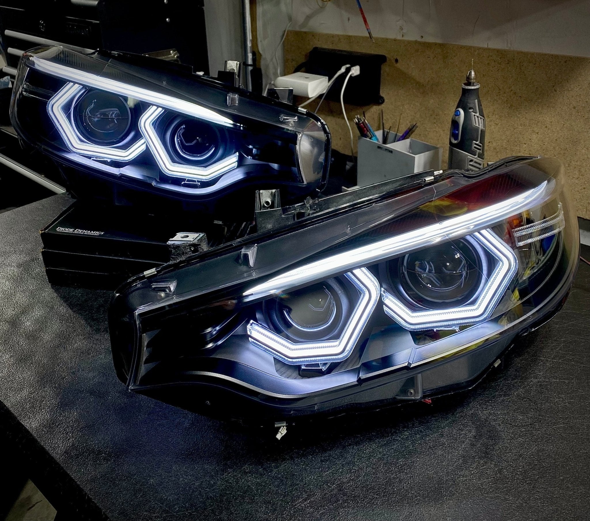 PRE-BUILT F8x M3/M4 and F32 Coupe Vision Retrofit (2015 - 2017 Xenon Headlights only)