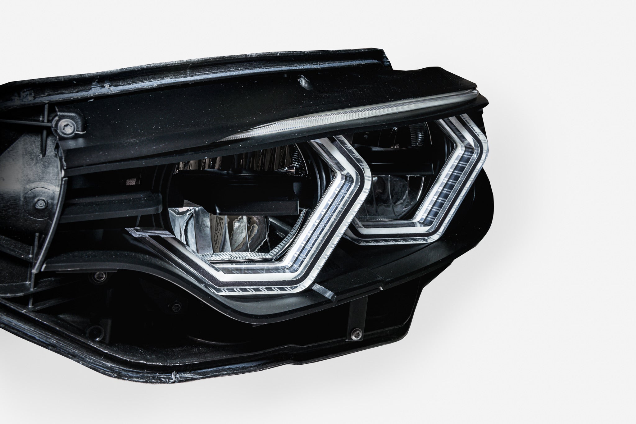PRE-BUILT F8X F80 M3 F82 F83 M4 F32 F36 Vision Concept Headlight Retrofit (2014 - 2017 LED Headlights Only)