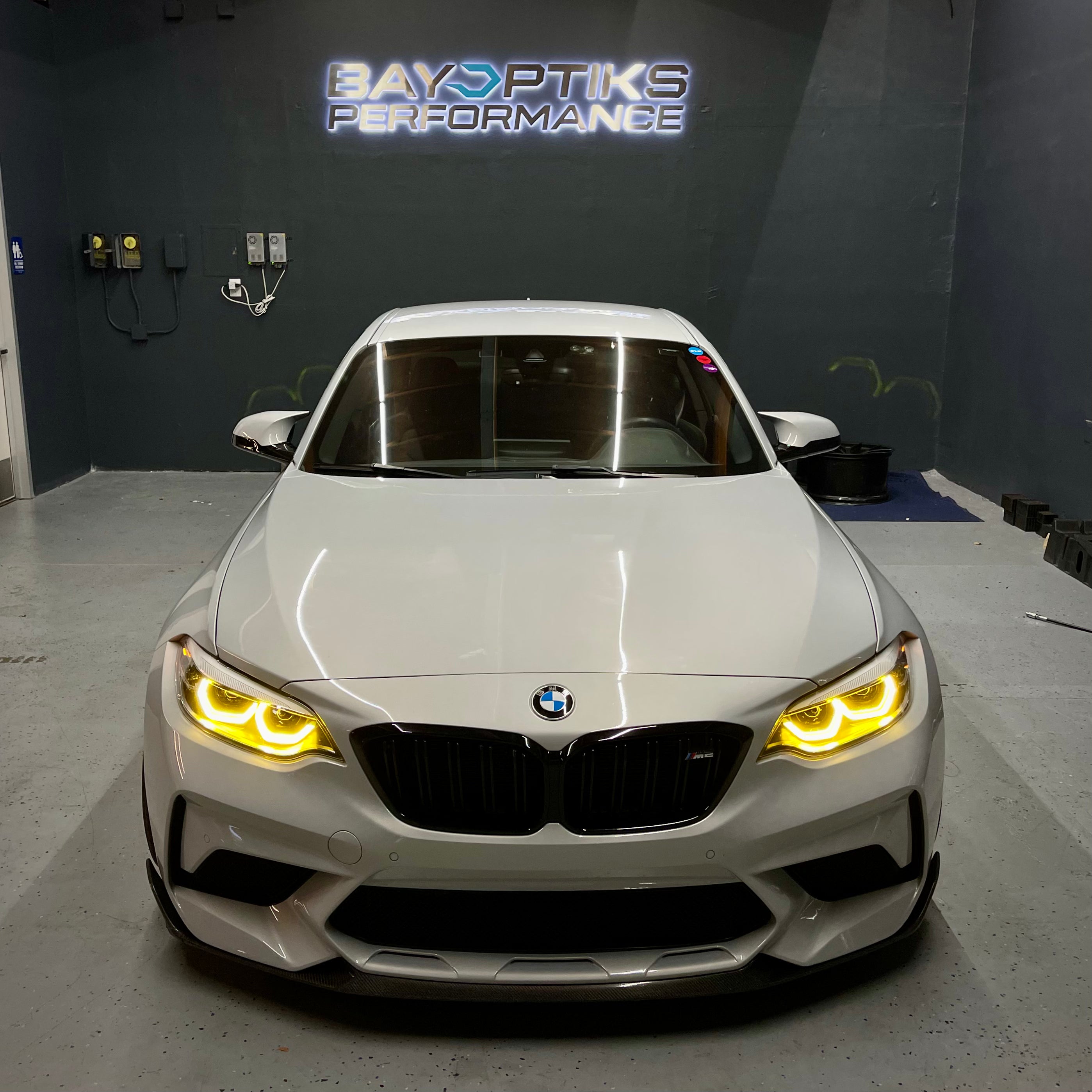 F87 M2 F22 2 Series CSL Yellow Headlight DRL for (2018-21) – Bayoptiks