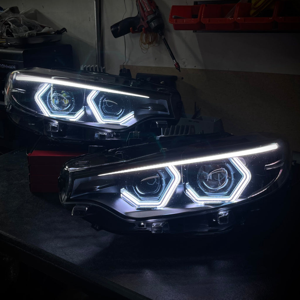 BMW 4-Series Headlight Tint, Headlight Protection