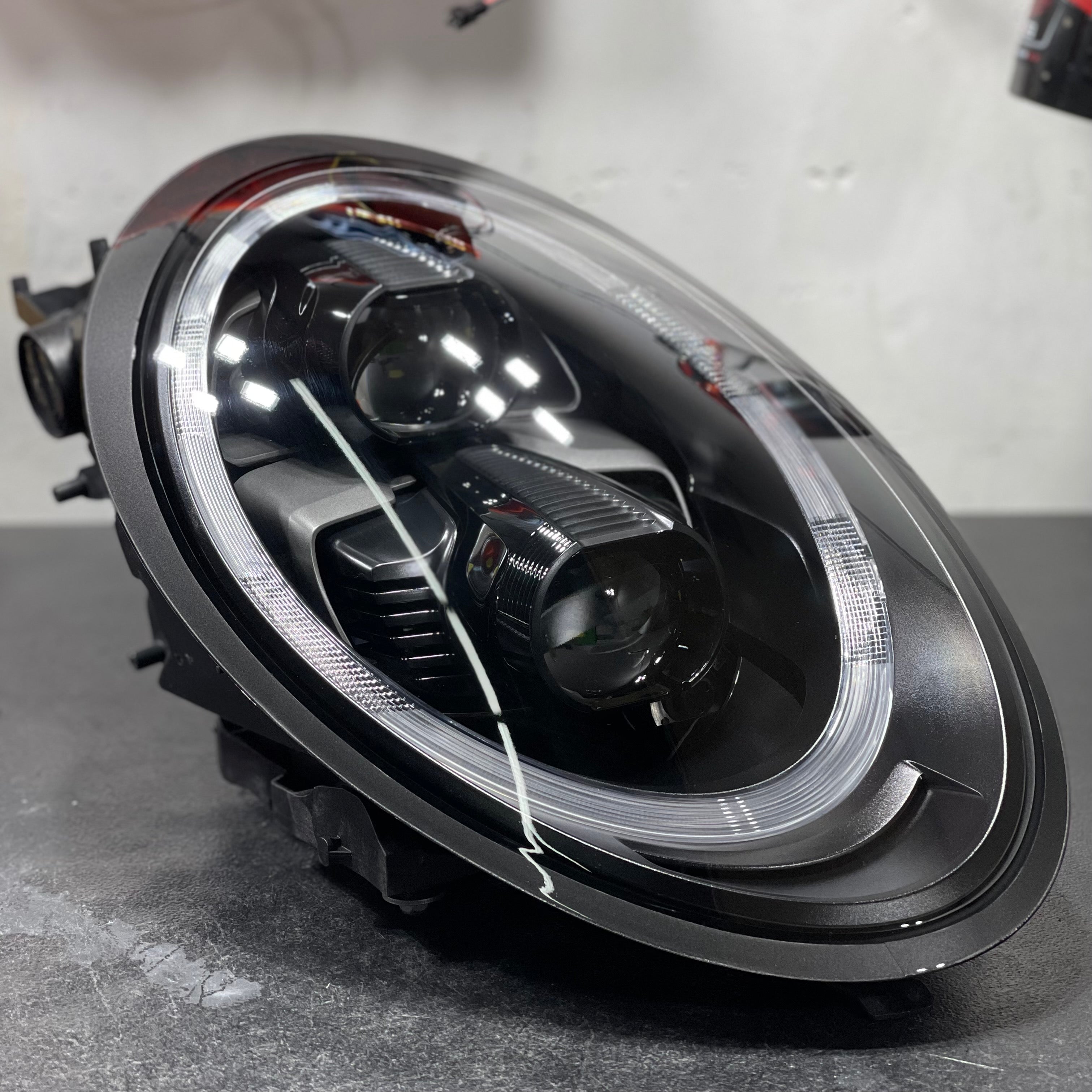 991 Porsche Carrera Turbo GT3 GT3RS PDLS Plus LED Headlight Blackout Package (2014 - 2019)