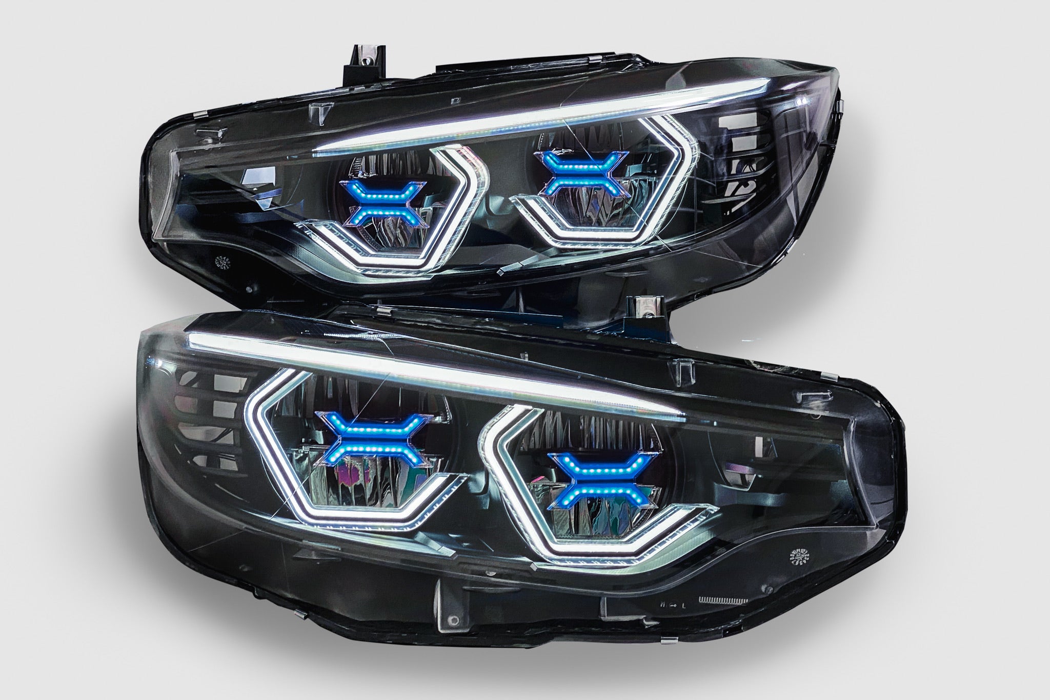 M3 M4 Vision Concept Headlights With Blue Concept X