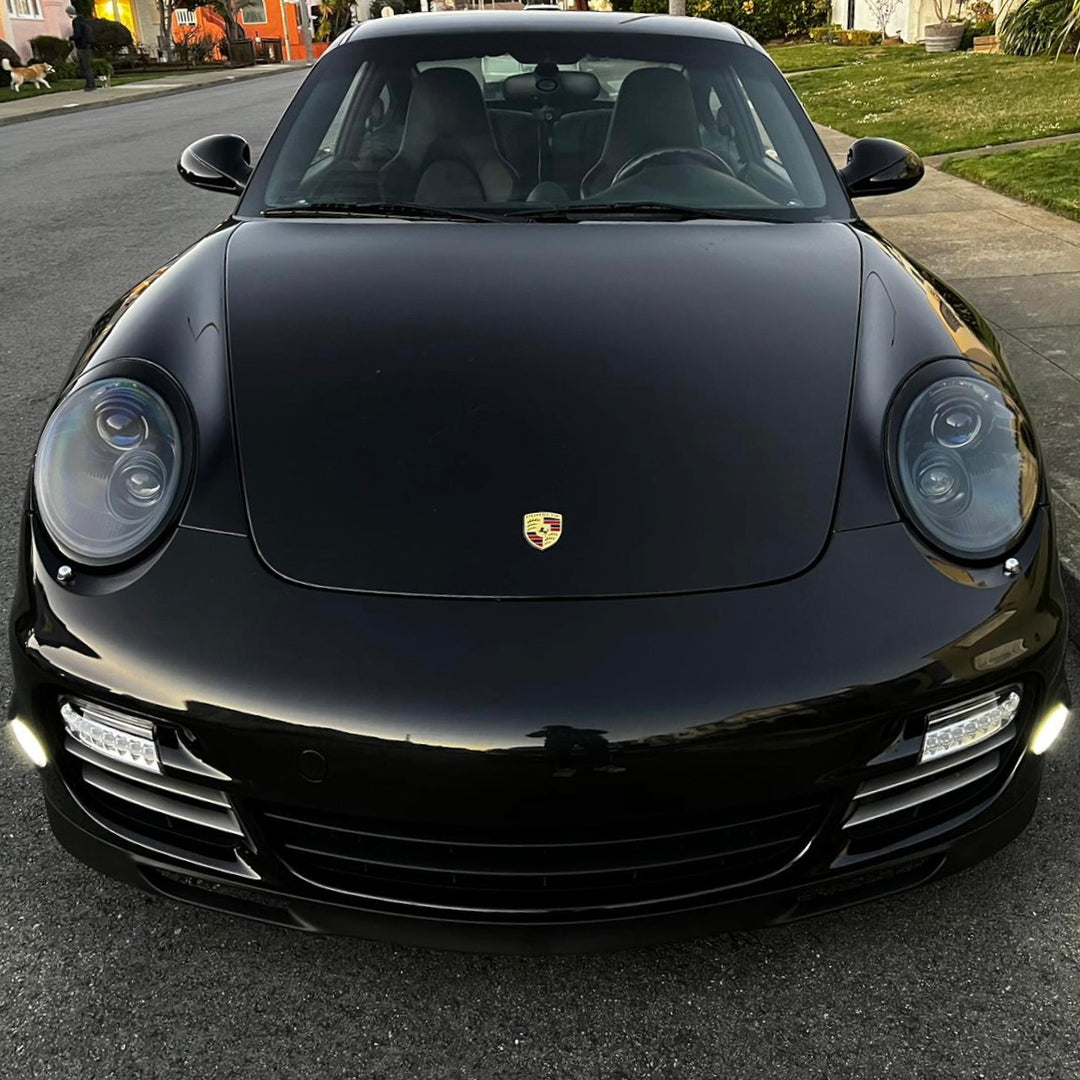 Porsche Carrera Turbo 997 Xenon Headlight Blackout Package – Bayoptiks