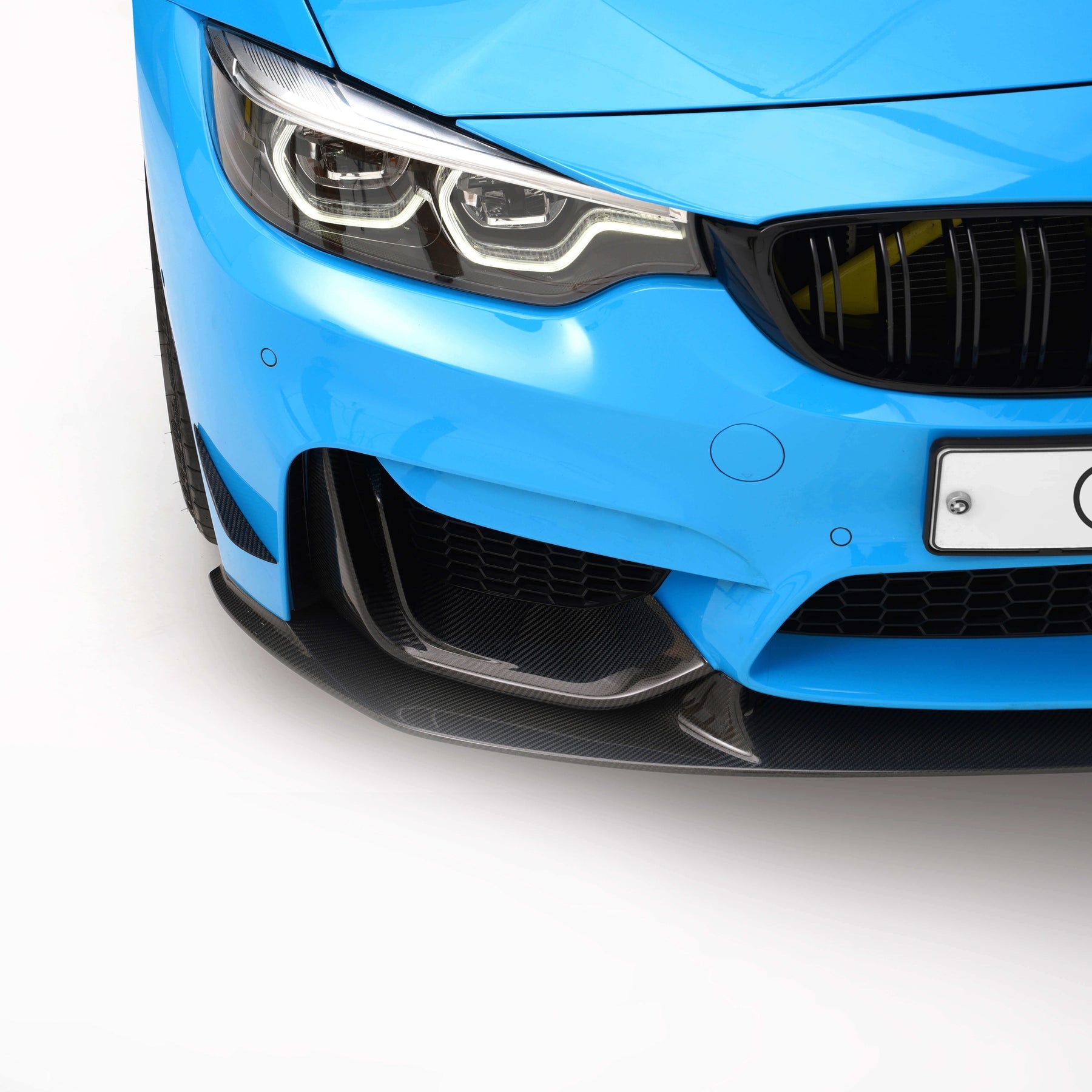 Adro BMW F80 M3 F82 M4 Carbon Fiber Front Bumper Canards